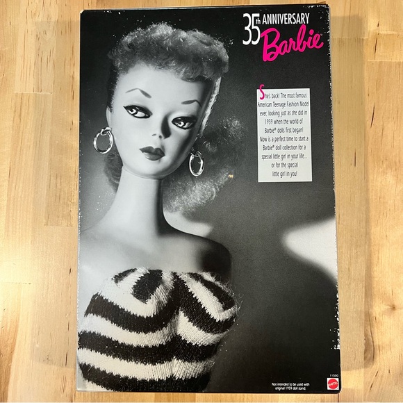 NEW In Box! Original 1959 Barbie Doll & Package - Picture 3 of 5